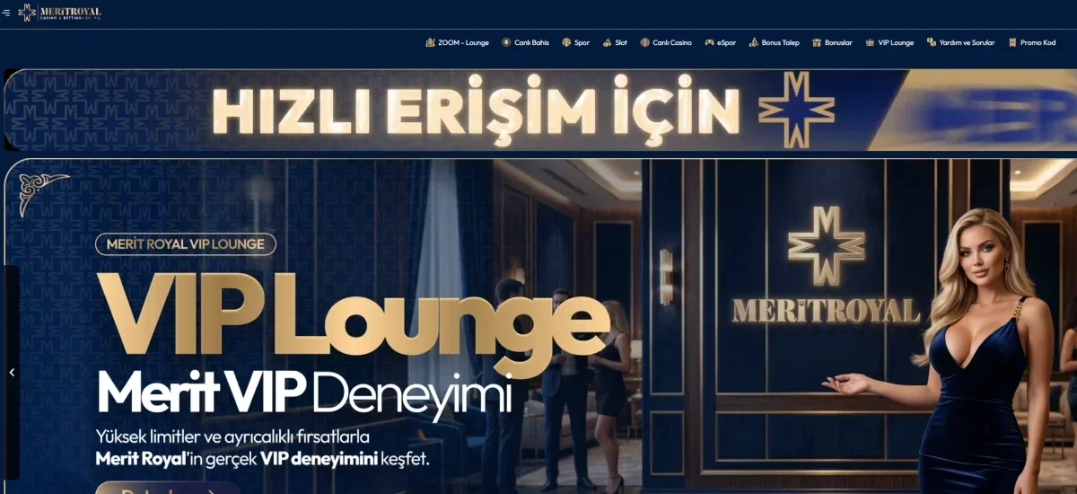 Merit Royal Casino arayüz görüntüsü